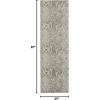 image:imageNourison Home Solace Modern Animal Print Ivory Beige 8 x 10 Area Rug Easy Cleaning Non Shedding Bed Room Living Room Dining Room Kitchen 8 x 10IvoryGrey