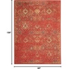 image:imageNourison Home Somerset Bohemian Light Green 23 x 8 Area Rug Easy Clean Non Shedding Bed Room Living Room Dining Room Kitchen 2x8Brick