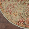 image:imageNourison Home Somerset Bohemian Light Green 23 x 8 Area Rug Easy Clean Non Shedding Bed Room Living Room Dining Room Kitchen 2x8Light Green