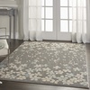image:imageNourison Home Tranquil Grey Beige 6 x 9 Area Rug  Easy Clean Non Shedding Bed Room Living Room Dining Room Kitchen 6 x 9GreyBeige
