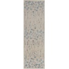 image:imageNourison Home Tranquil Grey Beige 6 x 9 Area Rug  Easy Clean Non Shedding Bed Room Living Room Dining Room Kitchen 6 x 9Ivory