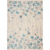 image:imageNourison Home Tranquil Grey Beige 6 x 9 Area Rug  Easy Clean Non Shedding Bed Room Living Room Dining Room Kitchen 6 x 9Ivory