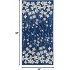 image:imageNourison Home Tranquil Grey Beige 6 x 9 Area Rug  Easy Clean Non Shedding Bed Room Living Room Dining Room Kitchen 6 x 9Navy