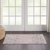 image:imageNourison Home Tranquil Grey Beige 6 x 9 Area Rug  Easy Clean Non Shedding Bed Room Living Room Dining Room Kitchen 6 x 9Pink