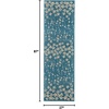 image:imageNourison Home Tranquil Grey Beige 6 x 9 Area Rug  Easy Clean Non Shedding Bed Room Living Room Dining Room Kitchen 6 x 9Turquoise