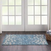 image:imageNourison Home Tranquil Grey Beige 6 x 9 Area Rug  Easy Clean Non Shedding Bed Room Living Room Dining Room Kitchen 6 x 9Turquoise