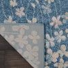 image:imageNourison Home Tranquil Grey Beige 6 x 9 Area Rug  Easy Clean Non Shedding Bed Room Living Room Dining Room Kitchen 6 x 9Turquoise