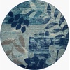 image:imageNourison Home Tranquil IvoryLight Blue 8 x 10 Area Rug  Easy Clean Non Shedding Bed Room Living Room Dining Room Kitchen 8 x 10NavyLight Blue