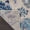 image:imageNourison Home Tranquil Turquoise 810 x 1110 Area Rug  Easy Clean Non Shedding Bed Room Living Room Dining Room Kitchen 9 x 12IvoryLight Blue