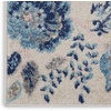 image:imageNourison Home Tranquil Turquoise 810 x 1110 Area Rug  Easy Clean Non Shedding Bed Room Living Room Dining Room Kitchen 9 x 12IvoryLight Blue
