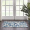 image:imageNourison Home Tranquil Turquoise 810 x 1110 Area Rug  Easy Clean Non Shedding Bed Room Living Room Dining Room Kitchen 9 x 12Turquoise