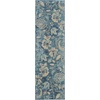 image:imageNourison Home Tranquil Turquoise 810 x 1110 Area Rug  Easy Clean Non Shedding Bed Room Living Room Dining Room Kitchen 9 x 12Turquoise