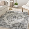 image:imageKathy Ireland American Manor Grey 311 x 511 Area Rug Easy Clean Non Shedding Bed Room Living Room Dining Room Kitchen 4x6