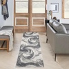 image:imageNourison Home Astra Machine Washable Ivory Grey 710 x 10 Area Rug  Easy Clean Non Shedding Bed Room Living Room Dining Room Kitchen 8 x 10Ivory Grey