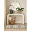 image:imageNourison Home Dekor Brown Ivory 2 x 4 Area Rug  Easy Clean Non Shedding Bed Room Living Room Dining Room Kitchen 2 x 4