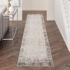 image:imageNourison Home Elation Ivory Grey 53 x Round Area Rug  Easy Clean Non Shedding Bed Room Living Room Dining Room Kitchen 5 x RoundIvory Grey