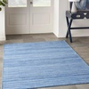 image:imageNourison Home Interweave Abstract Ivory 6 x 9 AreaRug EasyCleaning Non Shedding Bed Room Living Room Dining Room Kitchen 6x9Denim