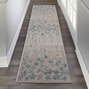 image:imageNourison Home Tranquil Grey Beige 6 x 9 Area Rug  Easy Clean Non Shedding Bed Room Living Room Dining Room Kitchen 6 x 9Ivory
