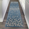image:imageNourison Home Tranquil Grey Beige 6 x 9 Area Rug  Easy Clean Non Shedding Bed Room Living Room Dining Room Kitchen 6 x 9Turquoise