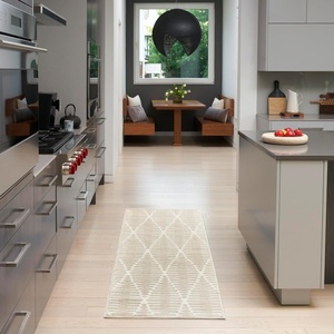 image:imageNourison Home Casual Light Grey 2 x 6 Area Rug  Easy Clean Non Shedding Bed Room Living Room Dining Room Kitchen 6 RunnerBeige