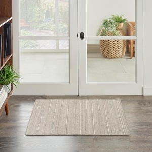image:imageNourison Home Interweave Abstract Ivory 6 x 9 AreaRug EasyCleaning Non Shedding Bed Room Living Room Dining Room Kitchen 6x9Grey