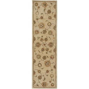 image:imageNourison Home Nourison 2000 Beige 23 x 8 Area Rug  Easy Clean Non Shedding Bed Room Living Room Dining Room Kitchen 8 RunnerBeige
