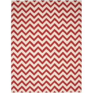 image:imageNourison Home Portico IndoorOutdoor Red 8 x 106 AreaRug EasyCleaning Non Shedding Bed Room Living Room Dining Room Backyard Deck Patio 8x11Red