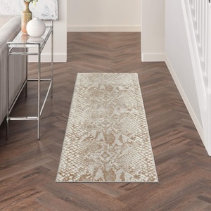 image:imageNourison Home Solace Modern Animal Print Ivory Beige 8 x 10 Area Rug Easy Cleaning Non Shedding Bed Room Living Room Dining Room Kitchen 8 x 10Ivory Beige