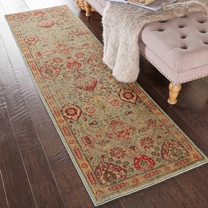 image:imageNourison Home Somerset Bohemian Light Green 23 x 8 Area Rug Easy Clean Non Shedding Bed Room Living Room Dining Room Kitchen 2x8Light Green