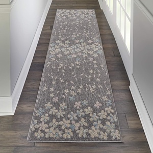 image:imageNourison Home Tranquil Grey Beige 6 x 9 Area Rug  Easy Clean Non Shedding Bed Room Living Room Dining Room Kitchen 6 x 9GreyBeige