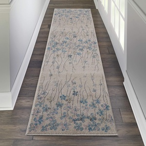 image:imageNourison Home Tranquil Grey Beige 6 x 9 Area Rug  Easy Clean Non Shedding Bed Room Living Room Dining Room Kitchen 6 x 9Ivory