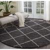 image:imageNourison Home Brisbane Charcoal 4 x Round Area Rug  Easy Clean Non Shedding Bed Room Living Room Dining Room Kitchen 4 x RoundCharcoal