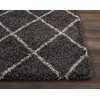 image:imageNourison Home Brisbane Charcoal 4 x Round Area Rug  Easy Clean Non Shedding Bed Room Living Room Dining Room Kitchen 4 x RoundCharcoal
