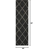 image:imageNourison Home Brisbane Charcoal 4 x Round Area Rug  Easy Clean Non Shedding Bed Room Living Room Dining Room Kitchen 4 x RoundCharcoal