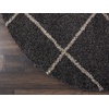 image:imageNourison Home Brisbane Charcoal 4 x Round Area Rug  Easy Clean Non Shedding Bed Room Living Room Dining Room Kitchen 4 x RoundCharcoal