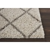 image:imageNourison Home Brisbane Charcoal 4 x Round Area Rug  Easy Clean Non Shedding Bed Room Living Room Dining Room Kitchen 4 x RoundCream