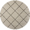 image:imageNourison Home Brisbane Charcoal 4 x Round Area Rug  Easy Clean Non Shedding Bed Room Living Room Dining Room Kitchen 4 x RoundCream
