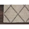 image:imageNourison Home Brisbane Charcoal 4 x Round Area Rug  Easy Clean Non Shedding Bed Room Living Room Dining Room Kitchen 4 x RoundCream