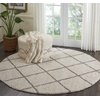 image:imageNourison Home Brisbane Charcoal 4 x Round Area Rug  Easy Clean Non Shedding Bed Room Living Room Dining Room Kitchen 4 x RoundCream