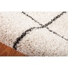 image:imageNourison Home Brisbane Charcoal 4 x Round Area Rug  Easy Clean Non Shedding Bed Room Living Room Dining Room Kitchen 4 x RoundIvoryCharcoal