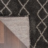 image:imageNourison Home Geometric Shag Moroccan Silver 22 x 39 Area Rug Easy Cleaning Non Shedding Bed Room Living Room Dining Room Kitchen 2x4Charcoal