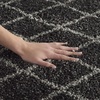 image:imageNourison Home Geometric Shag Moroccan Silver 22 x 39 Area Rug Easy Cleaning Non Shedding Bed Room Living Room Dining Room Kitchen 2x4Charcoal