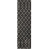 image:imageNourison Home Geometric Shag Moroccan Silver 22 x 39 Area Rug Easy Cleaning Non Shedding Bed Room Living Room Dining Room Kitchen 2x4Charcoal