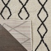 image:imageNourison Home Geometric Shag Moroccan Silver 22 x 39 Area Rug Easy Cleaning Non Shedding Bed Room Living Room Dining Room Kitchen 2x4IvoryCharcoal