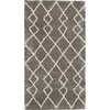 image:imageNourison Home Geometric Shag Moroccan Silver 22 x 39 Area Rug Easy Cleaning Non Shedding Bed Room Living Room Dining Room Kitchen 2x4Silver