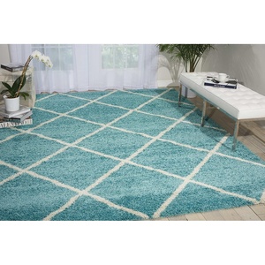 image:imageNourison Home Brisbane Charcoal 4 x Round Area Rug  Easy Clean Non Shedding Bed Room Living Room Dining Room Kitchen 4 x RoundAqua