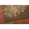 image:imageNourison Home Capri Sand 36 x 56 Area Rug  Easy Clean Non Shedding Bed Room Living Room Dining Room Kitchen 4 x 6Chocolate