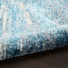 image:imageNourison Home Ambiance Blue Silver 311 x 511 Area Rug Easy Clean Non Shedding Bed Room Living Room Dining Room Kitchen 4 x 6Blue Silver