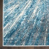 image:imageNourison Home Ambiance Blue Silver 311 x 511 Area Rug Easy Clean Non Shedding Bed Room Living Room Dining Room Kitchen 4 x 6Blue Silver