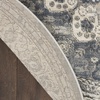 image:imageNourison Home Concerto Traditional GreyIvory 22 x 76 Area Rug Easy Cleaning Non Shedding Bed Room Living Room Dining Room Kitchen 2x7Grey Ivory